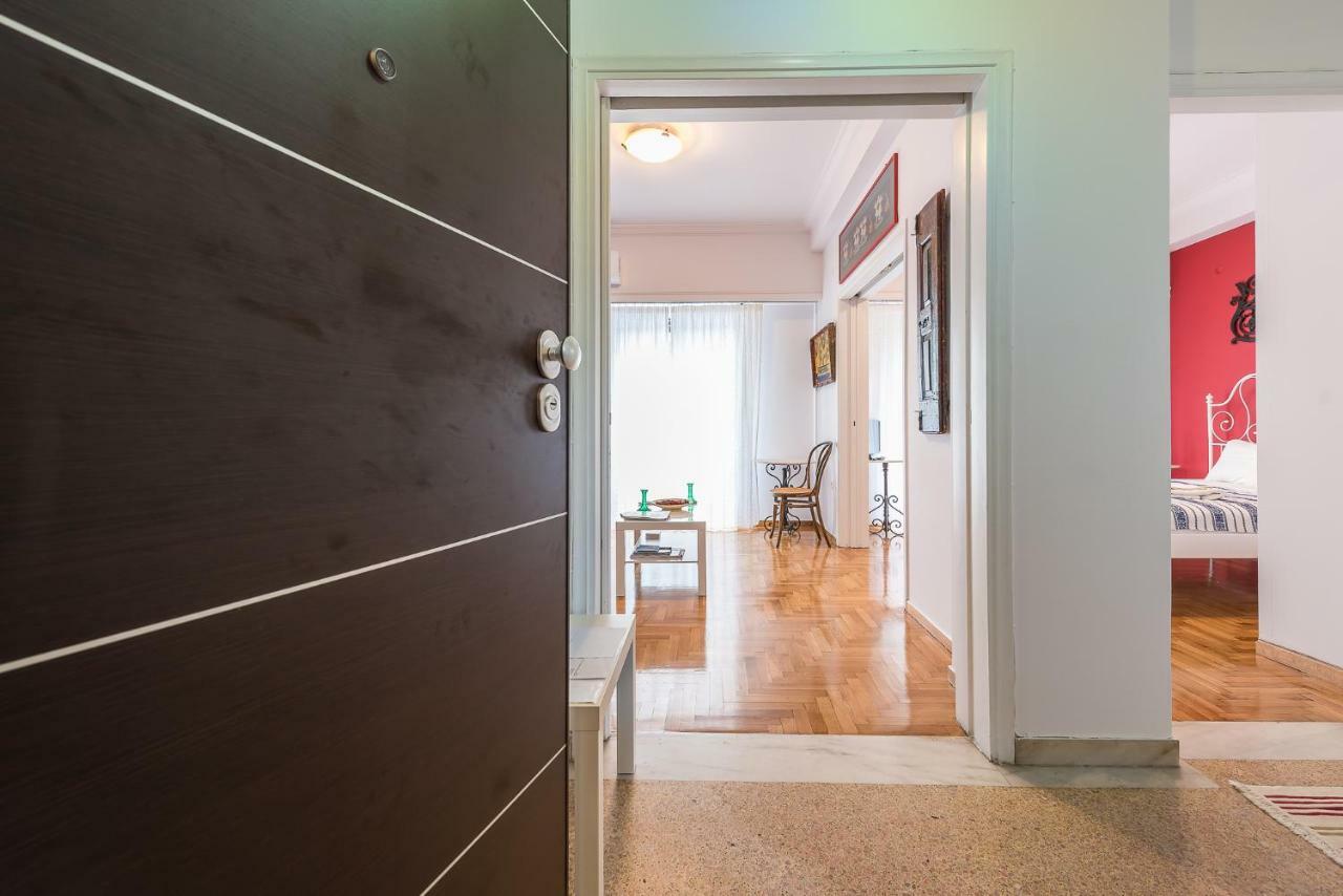 Athens Centre Flat 2 Min. From Evangelismos Metro Luaran gambar