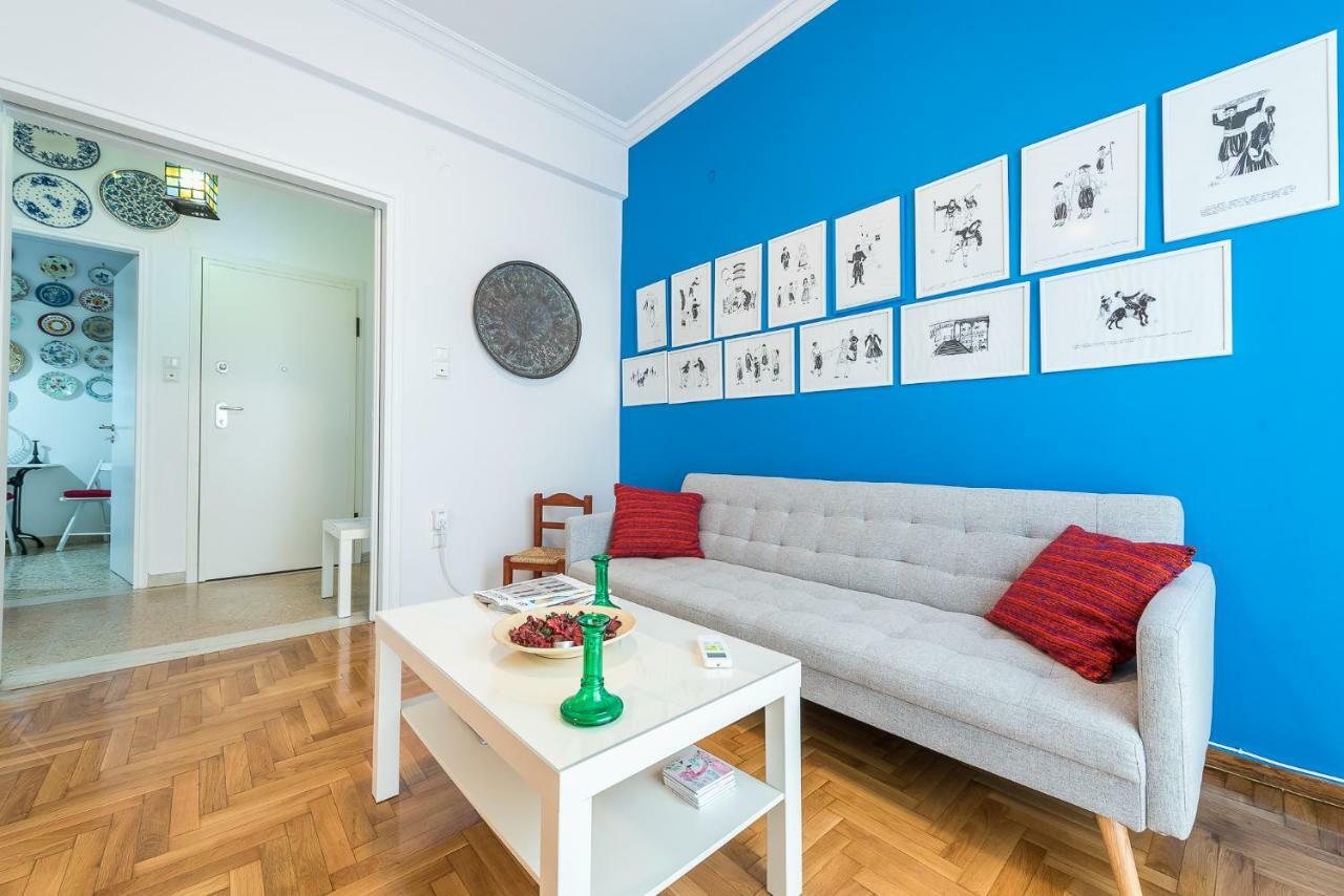 Athens Centre Flat 2 Min. From Evangelismos Metro Luaran gambar