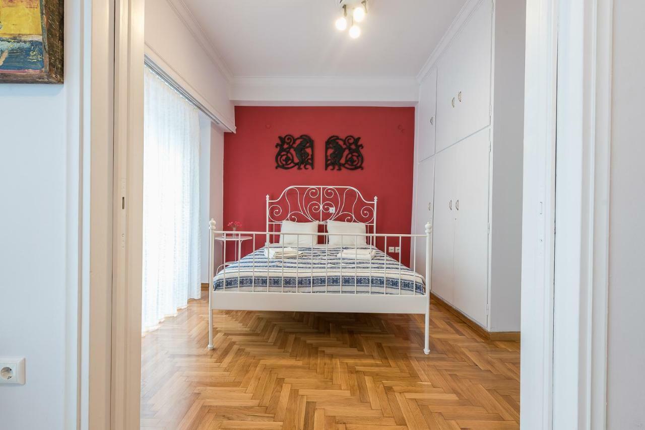 Athens Centre Flat 2 Min. From Evangelismos Metro Luaran gambar
