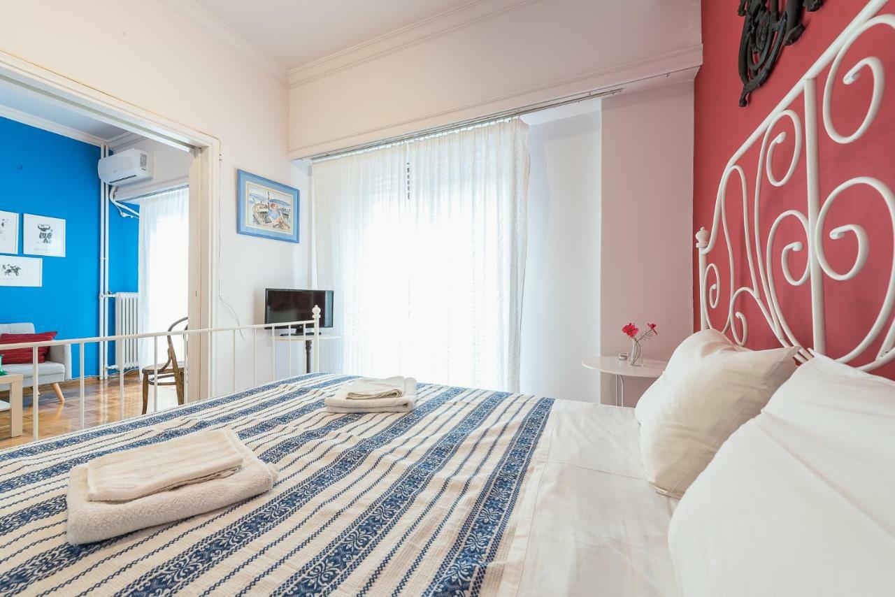 Athens Centre Flat 2 Min. From Evangelismos Metro Luaran gambar